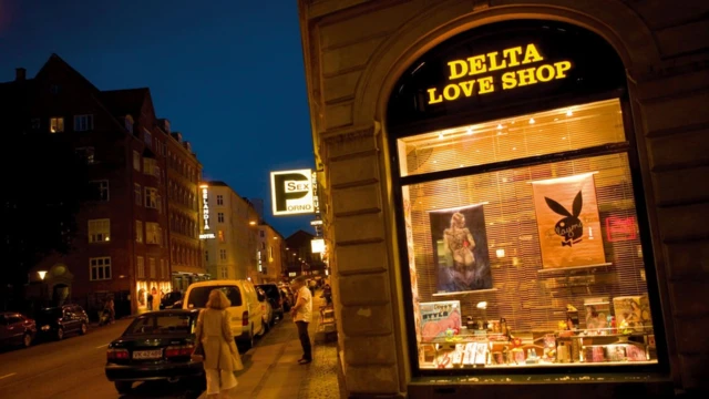 A street in Vesterbro