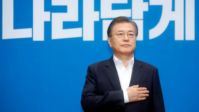 South Korean President Moon Jae-in
