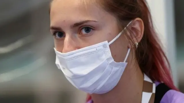 Крістіна Тимановська в аеропорту Токіо