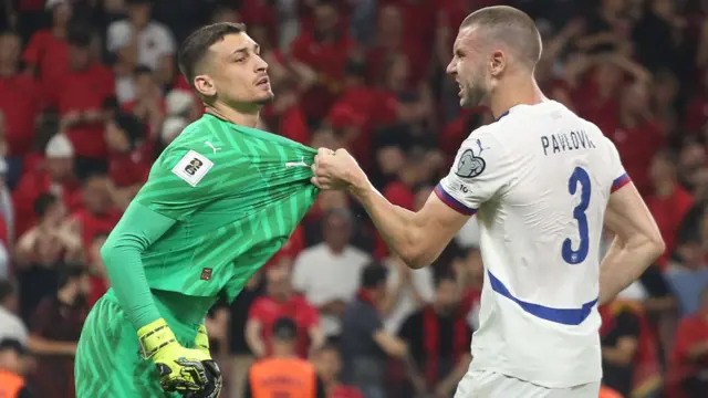 Srbija - Albanija, Đorđe Petrović i Strahinja Pavlović