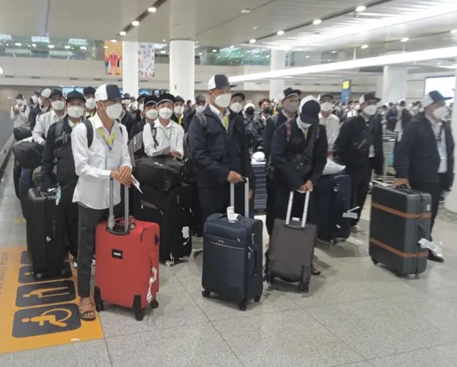 ပြီးခဲ့တဲ့စက်တင်ဘာလတုန်းက တောင်ကိုရီးယားရောက် မြန်မာလုပ်သားတွေ