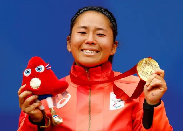 パリ・パラ】 車いすテニスの上地結衣が2冠 柔道と競泳でも金メダル