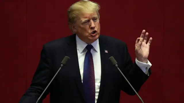 ትራምፕ ለሰሜን ኮሪያ፡ "እንዳትመክሩን"