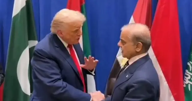 Trump meeting with Shahbaz