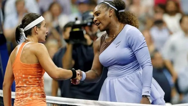 Serena Williams na Anastasija Sevastova