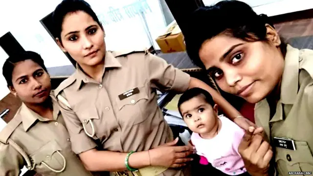 ਕੰਮਕਾਜੀ ਔਰਤ, ਪੁਲਿਸ ਦੀ ਨੌਕਰੀ, ਬੱਚਾ