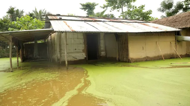 बाढ़ प्रभावित गांव