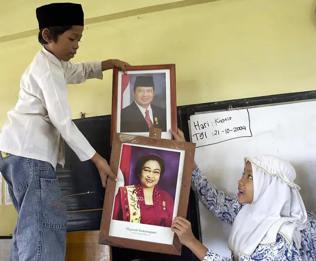 foto SBY dan Megawati