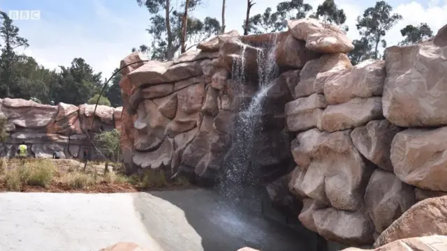 በአንድነት ፓርክ የተገነባው መስህብ