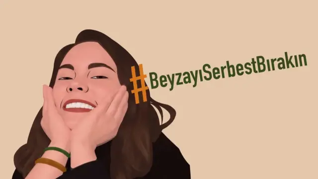 Twitter'da Buldağ'ın tutuklanmasına tepki gösterilerek serbest bırakılması için #BeyzayıSerbestBırakın etiketiyle kampanya düzenlendi.