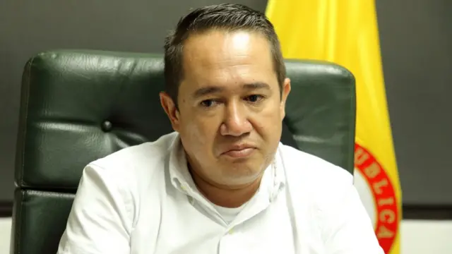 Alcalde de Cajamarca, Pedro Pablo Marín.