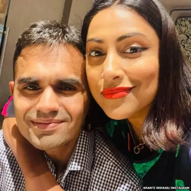 क्रांती रेडकर आणि समीर वानखेडे