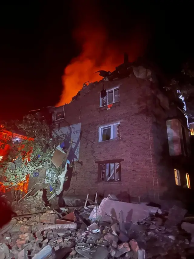 Наслідки обстрілу Харкова