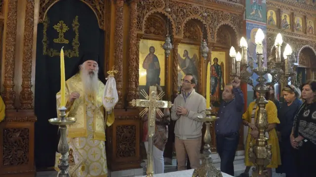 إحدى الكنائس في الأردن