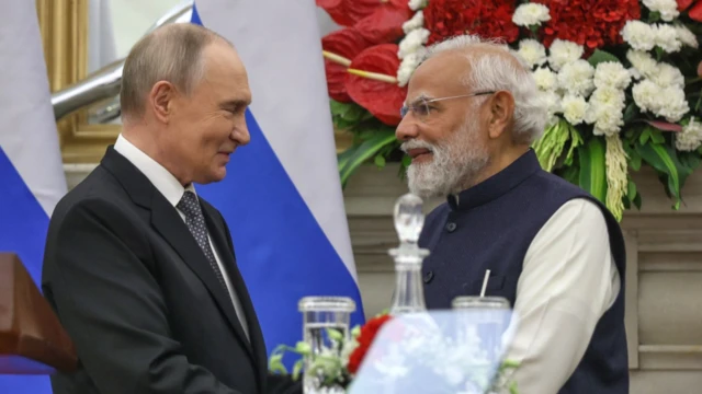 व्लादिमीर पुतिन, नरेंद्र मोदी