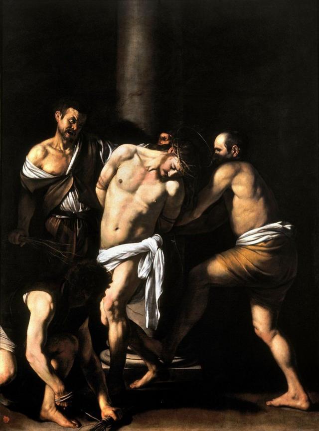 La flagelacin de Cristo, de Caravaggio