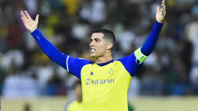 کریستیانو رونالدو یکی از معدود بازیکنان سرشناس فصل گذشته لیگ عربستان بود