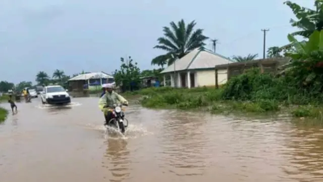 Aworan ọkan lara awọn agbegbe ti omiyale naa kan