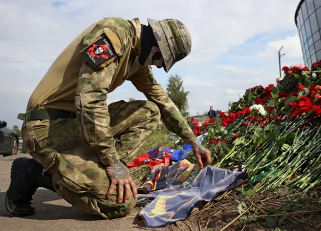 ደንቢ ክዳን ቫግነር ዝተኸድነ ሰብኣይ ንዝኽሪ ፕሪጐዢን ኣብ ዝተዳለወ ስነ ስርዓት 