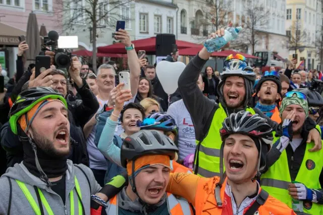 studenti, studenti biciklisti