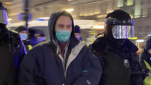 Протесты в Петербурге