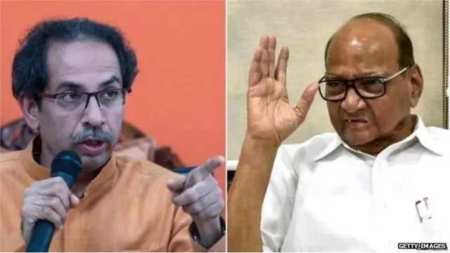 उद्धव ठाकरे-शरद पवार