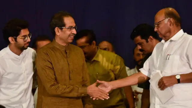 शरद पवार, उद्धव ठाकरे