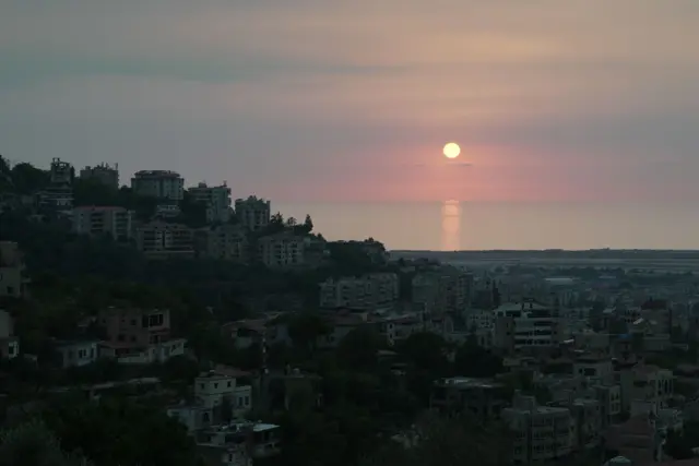 غروب بیروت