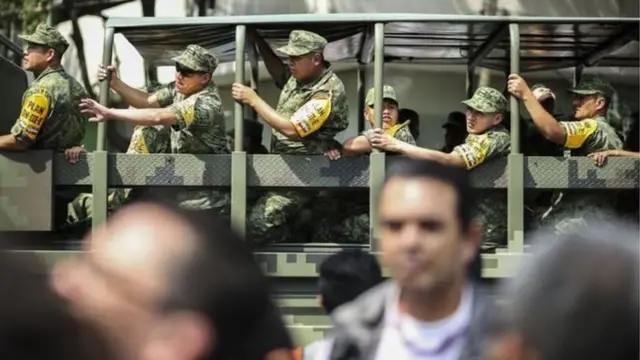 मेक्सिको में भूकंप के बाद की तस्वीरें