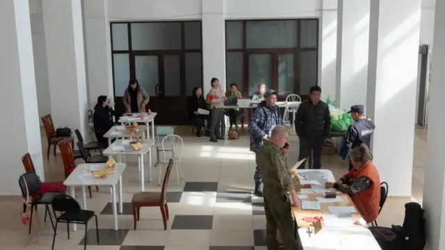 Призовний пункт у Закам'янському районі у фоє будинку культури