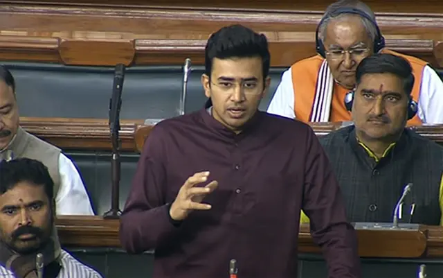 बीजेपी नेता तेजस्वी सूर्य