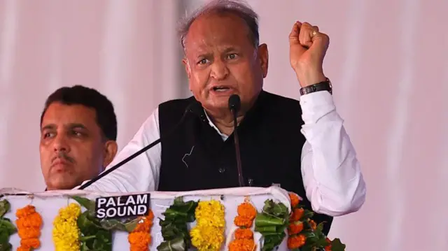 राजस्थान के मुख्यमंत्री अशोक गहलोत.