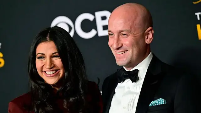 स्टीफन मिलर और उनकी पत्नी कैटी मिलर