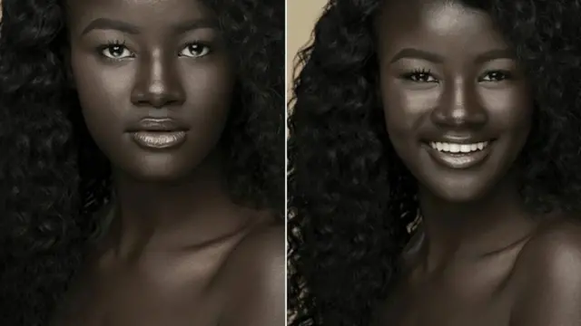 Khoudia Diop s'est lancée dans le mannequinat à son arrivée en France.