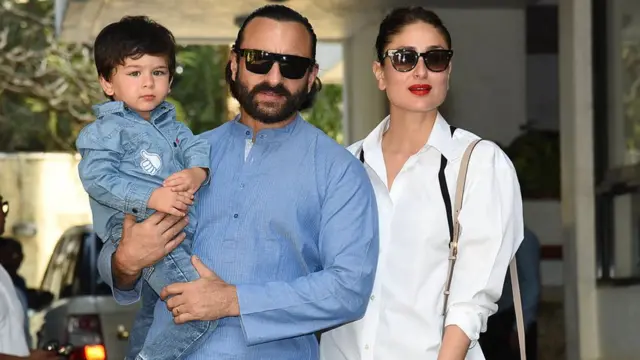 کرینہ اور سیف اور تیمور