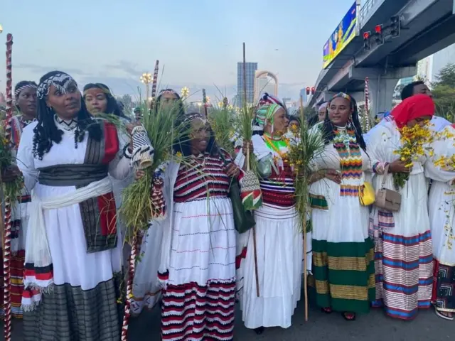 የኢሬቻ በዓል በአዲስ አበባ ሲከበር