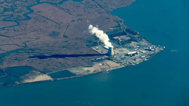 Una central nuclear en Estados Unidos