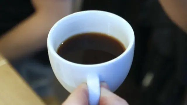 Cup of coffee. Archive photo