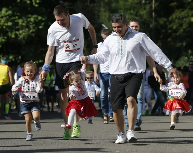 Забіг у вишиванках