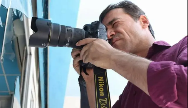 شامری فیضی، عکاس خبرگزاری فرانسه