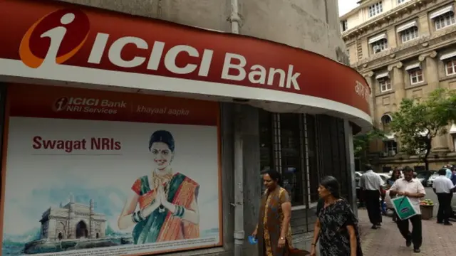 આઈસીઆઈસીઆઈ બૅન્કની બ્રાન્ચની પ્રતિકાત્મક તસવીર