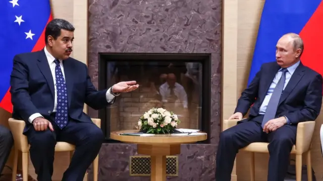 Nicolás Maduro y Vladimir Putin.