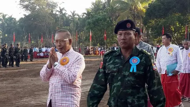 မွန်ပြည်သစ်ပါတီ လက်ရှိဥက္ကဌ နိုင်ထောမွန်, မွန်ခေါင်းဆောင်,အပစ်ရပ်