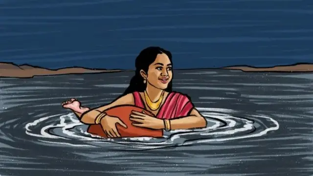 سوہنی شادی شدہ ہونے کے بعد بھی مہیوال سے ملنے جاتی ہے