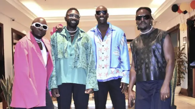 Willis Chimano, Polycarp Otieno, Bien-Aimé Baraza na Savara Mudigi