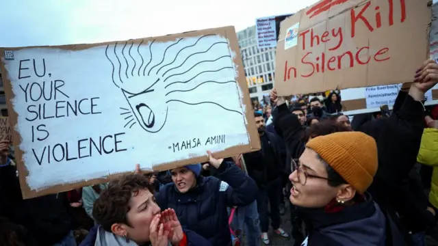 معترضان در شهر برلین آلمان