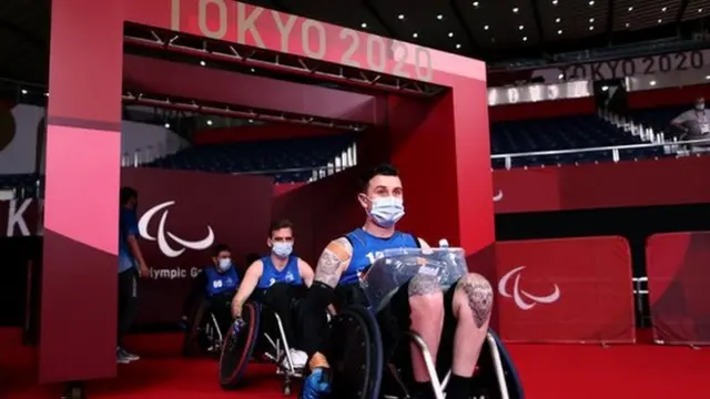 El equipo de rugby en silla de ruedas de Nueva Zelanda