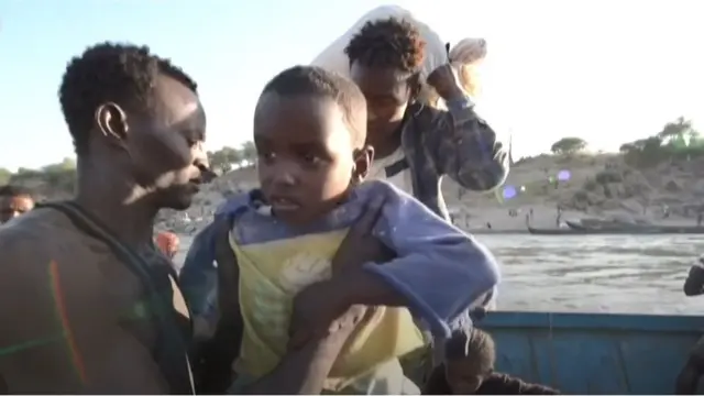 Ndị mmadụ na-agbapụ na mpaghara Tigray