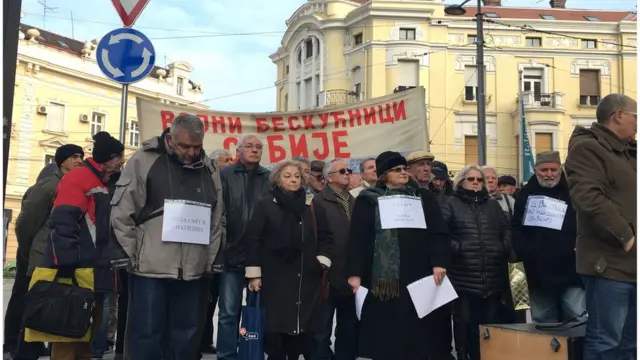 Okupljeni na protestu