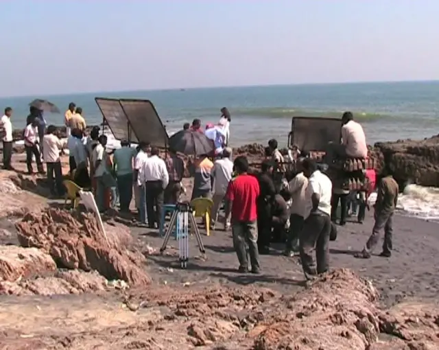 విశాఖ తీరంలో షూటింగ్